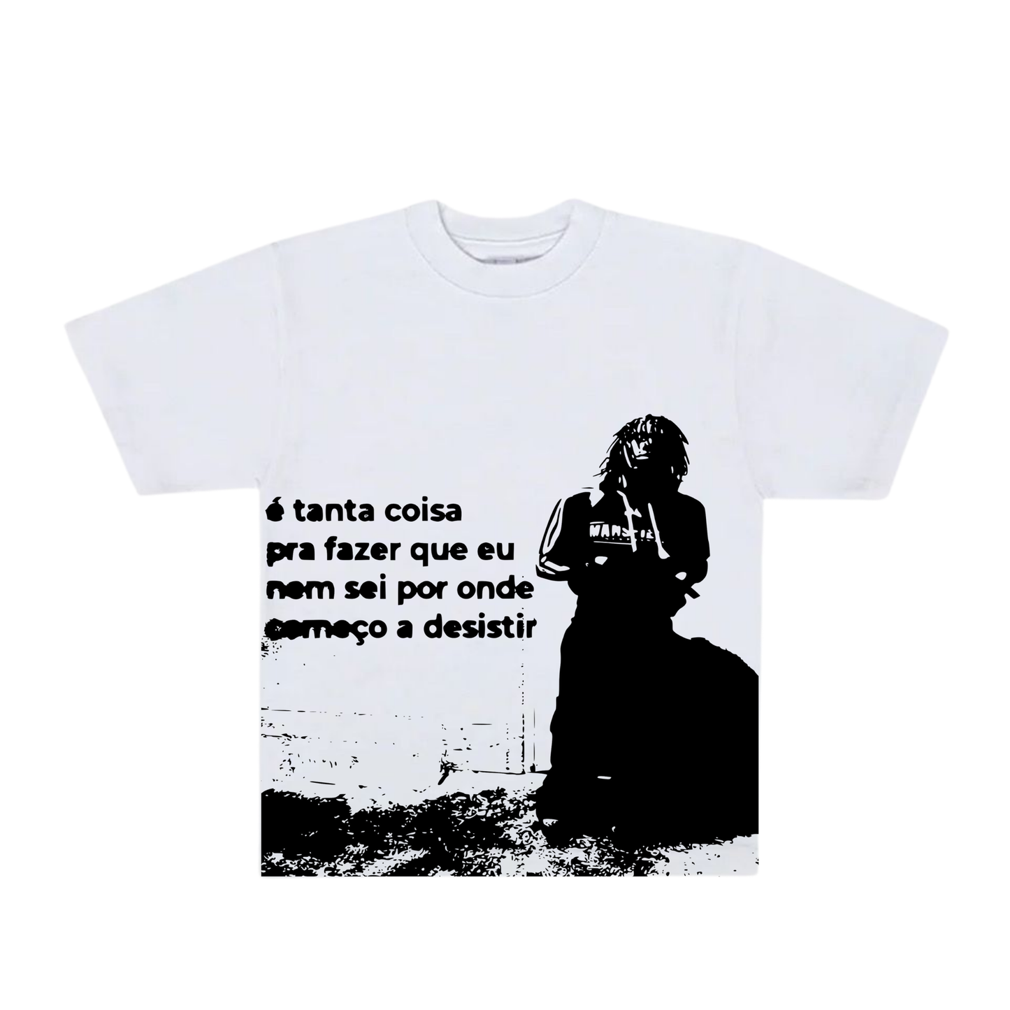 Camisa é tanta coisa pra fazer que eu neem sei por onde começo a desistir