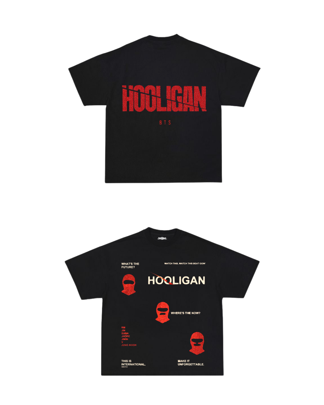 Camisa BTS HOOLIGAN