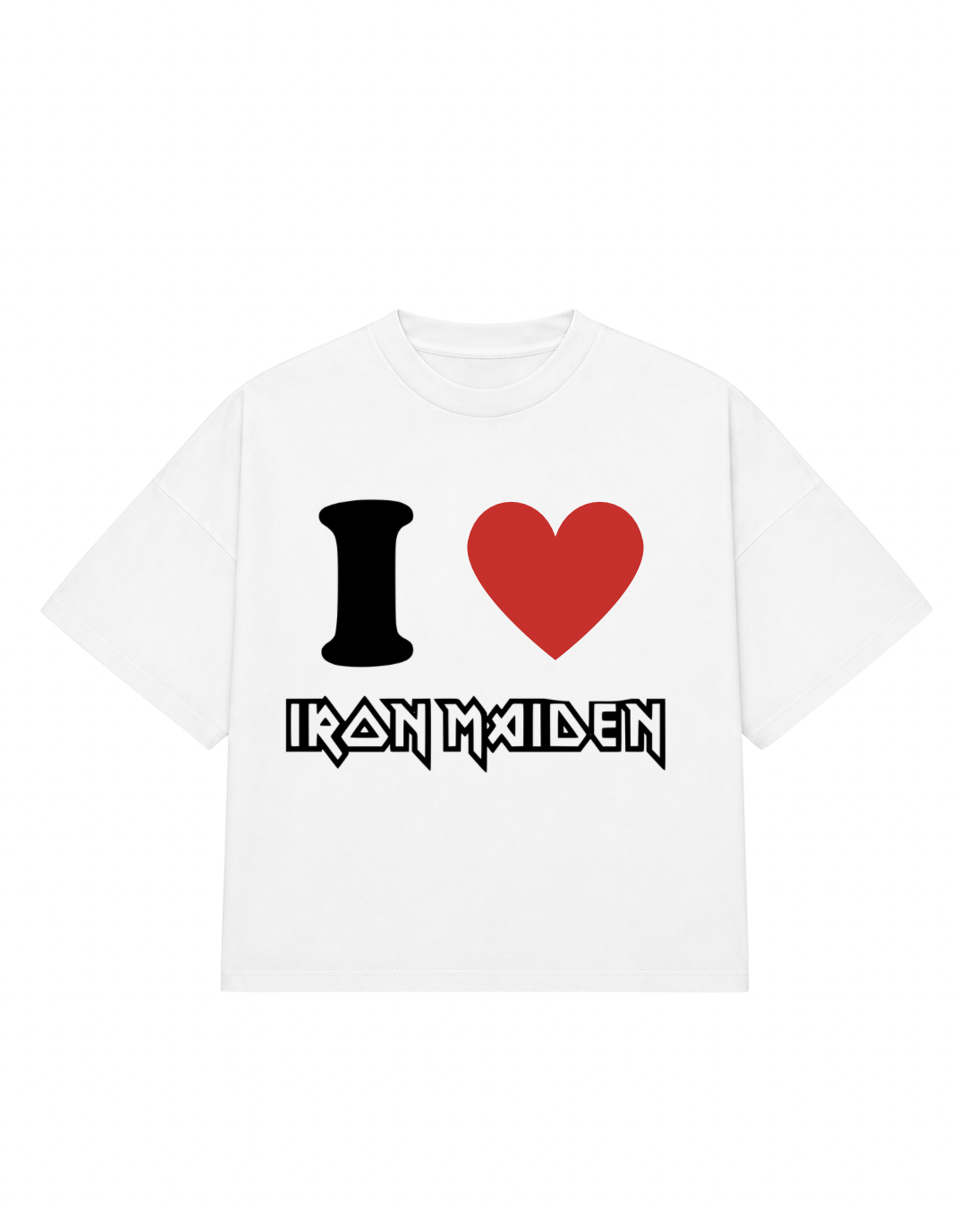 Camiseta I love Iron maiden
