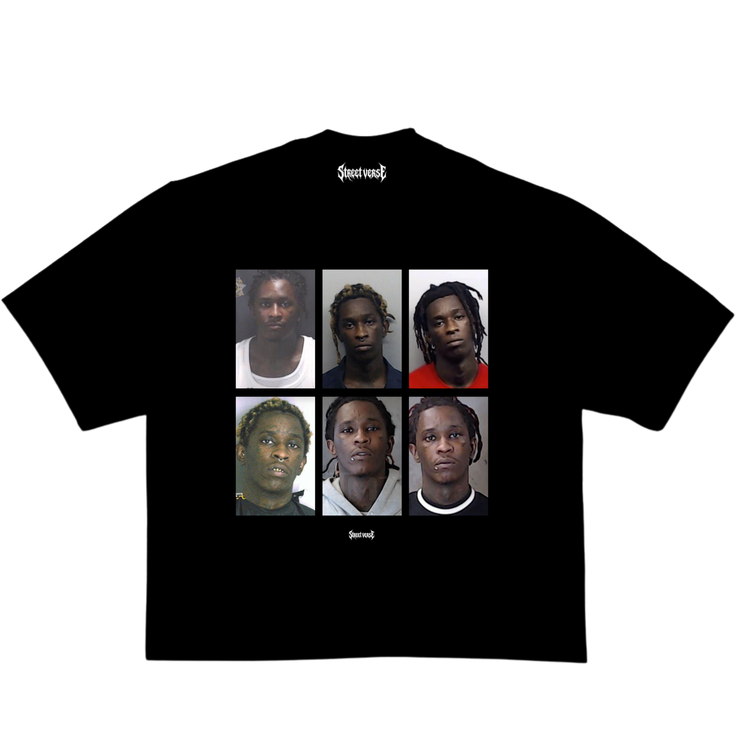 Camisa Young Thug mugshot