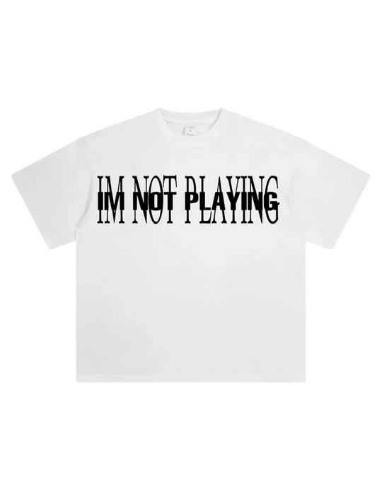 Camisa Playboi Carti I’m not playing