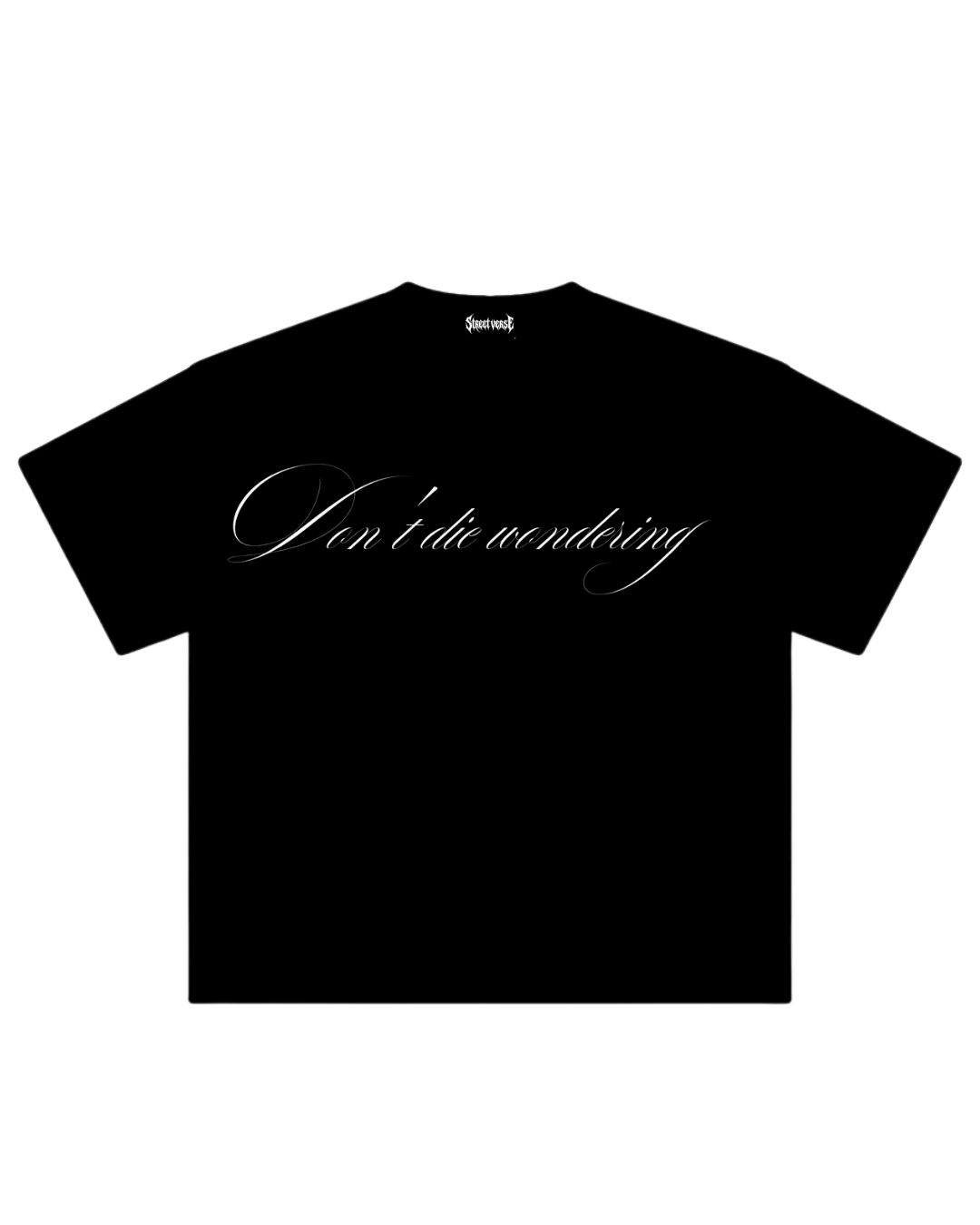 Camisa Can't die wondering