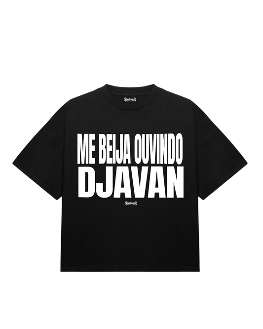 Camiseta Me beija Ouvindo Djavan