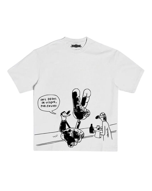 Camisa Dois dedos de uísque por favor