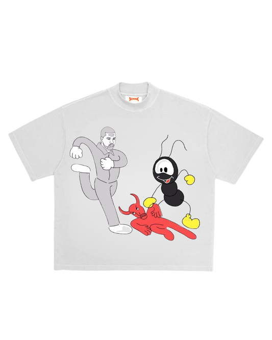 Camisa smilinguido e Ye x Satan