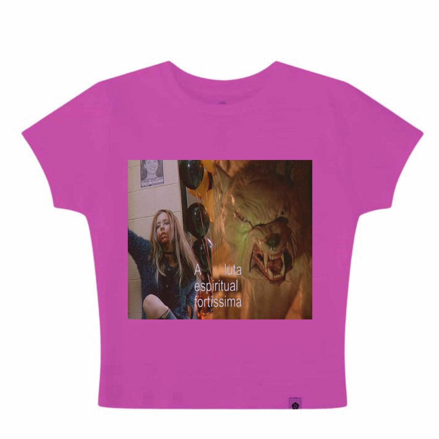 Baby tee spiritual fight
