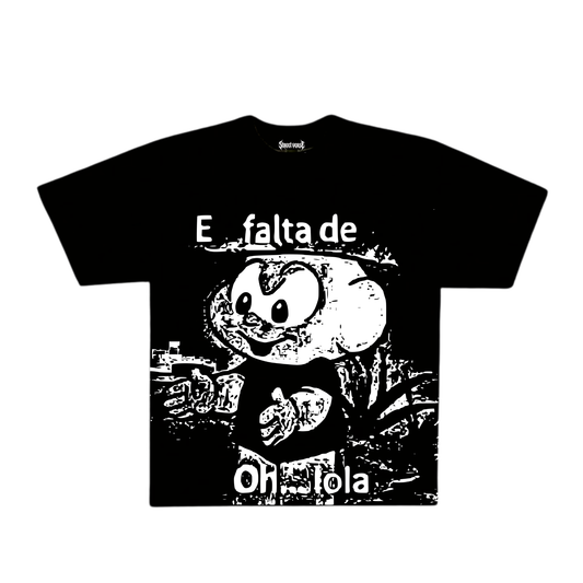 Camisa Cebolinha é falta de...