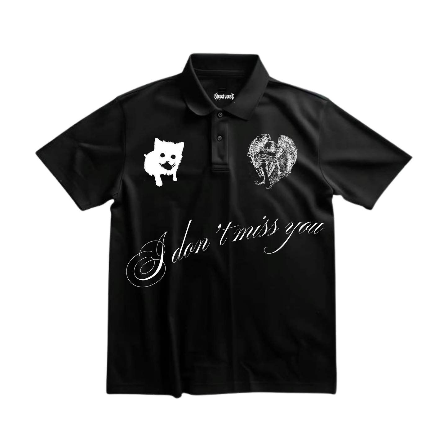 Camisa polo I don’t miss you