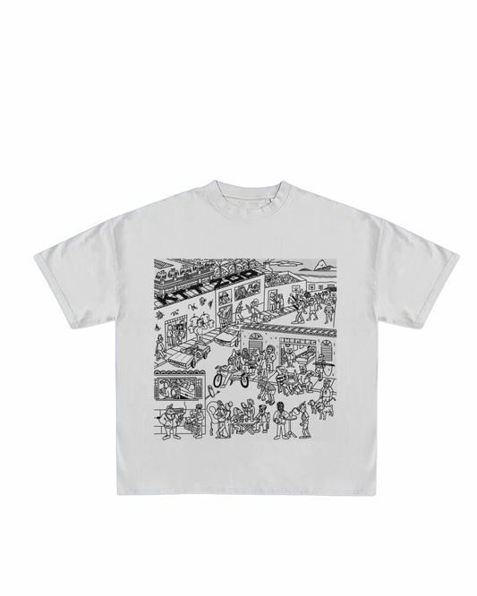 Camisa cuidado onde pisa