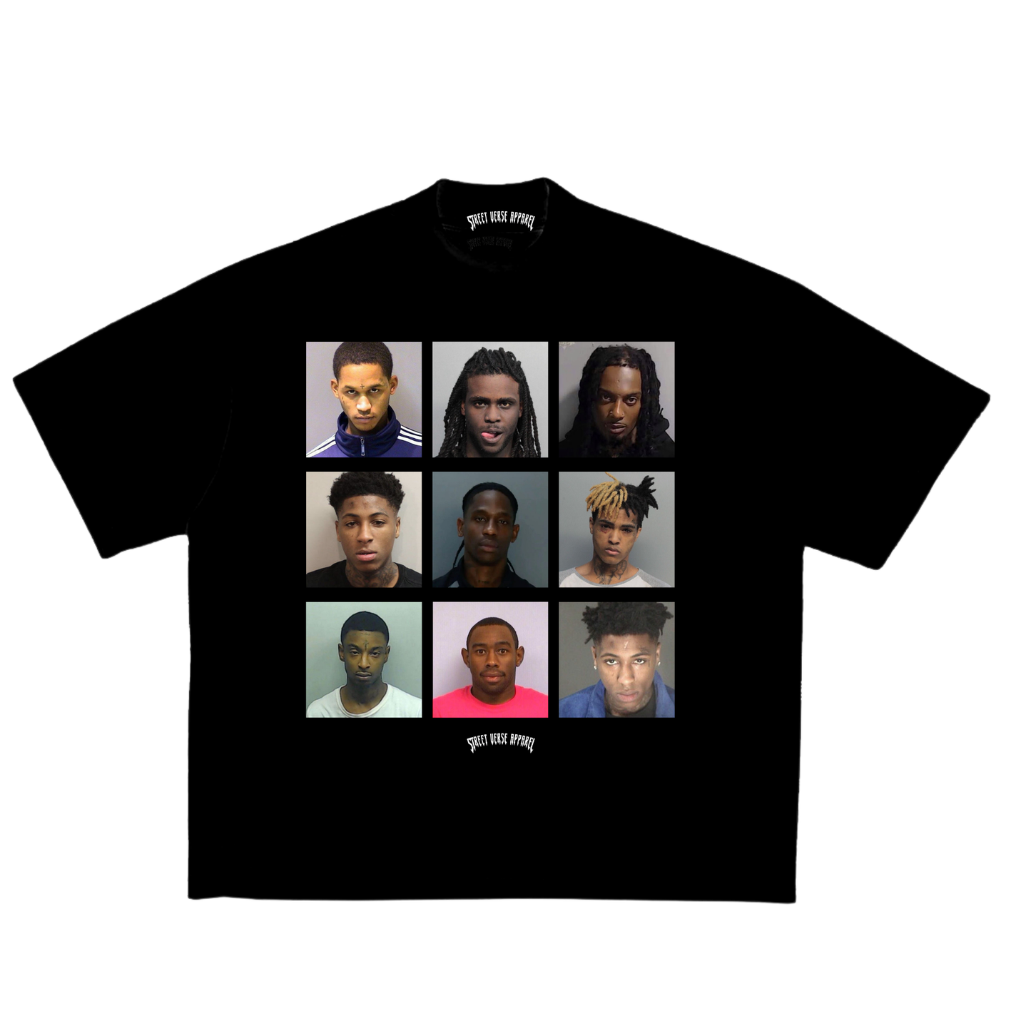 Camisa Rappers Mugshot