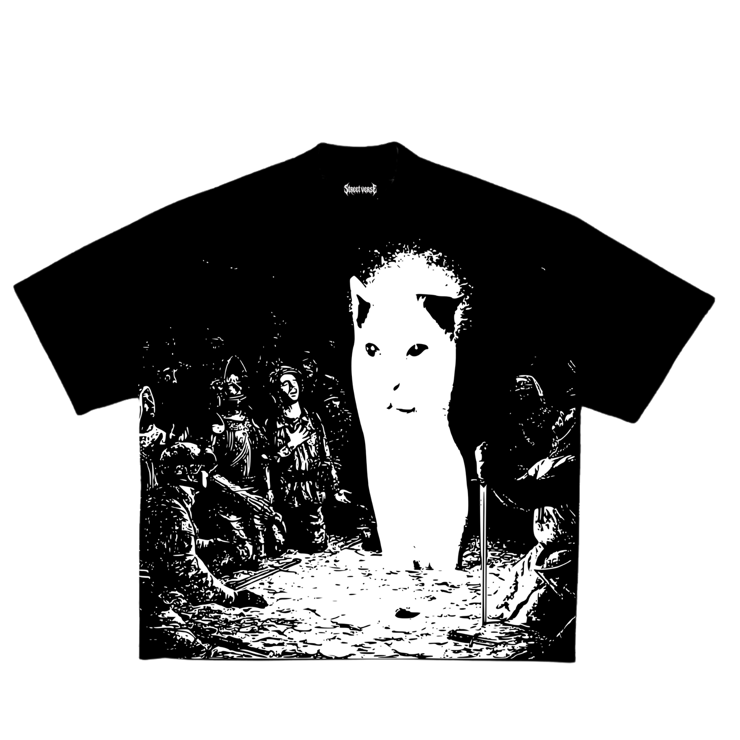 Camisa Cat transcendente