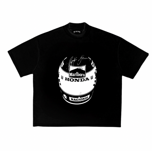Camisa Capacete Ayrton Senna