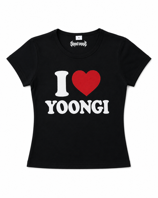 Baby look I love yoongi
