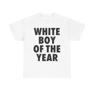 Camisa White boy of the year