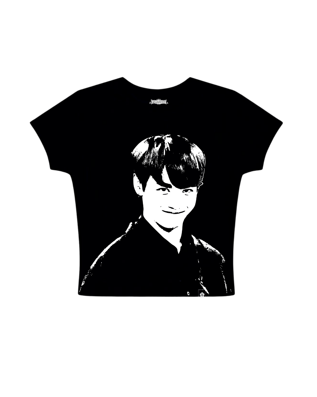 camisa baby look jungkook