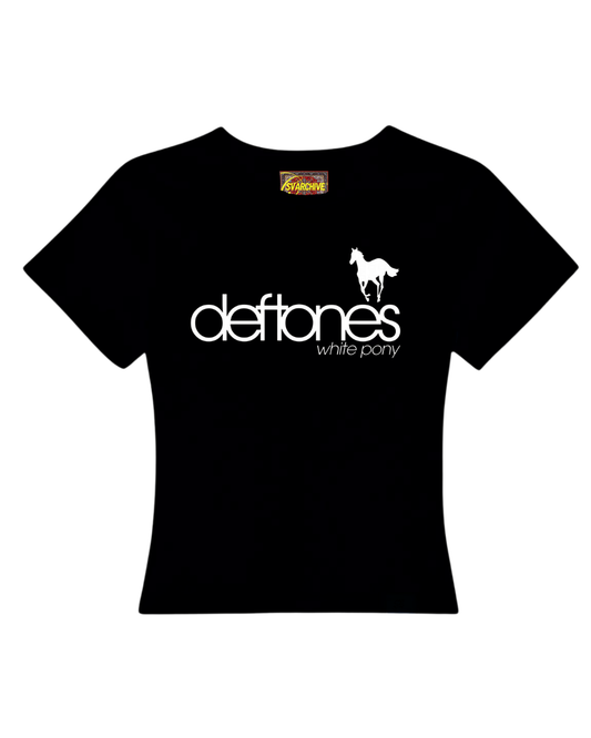Camisa baby look Deftones