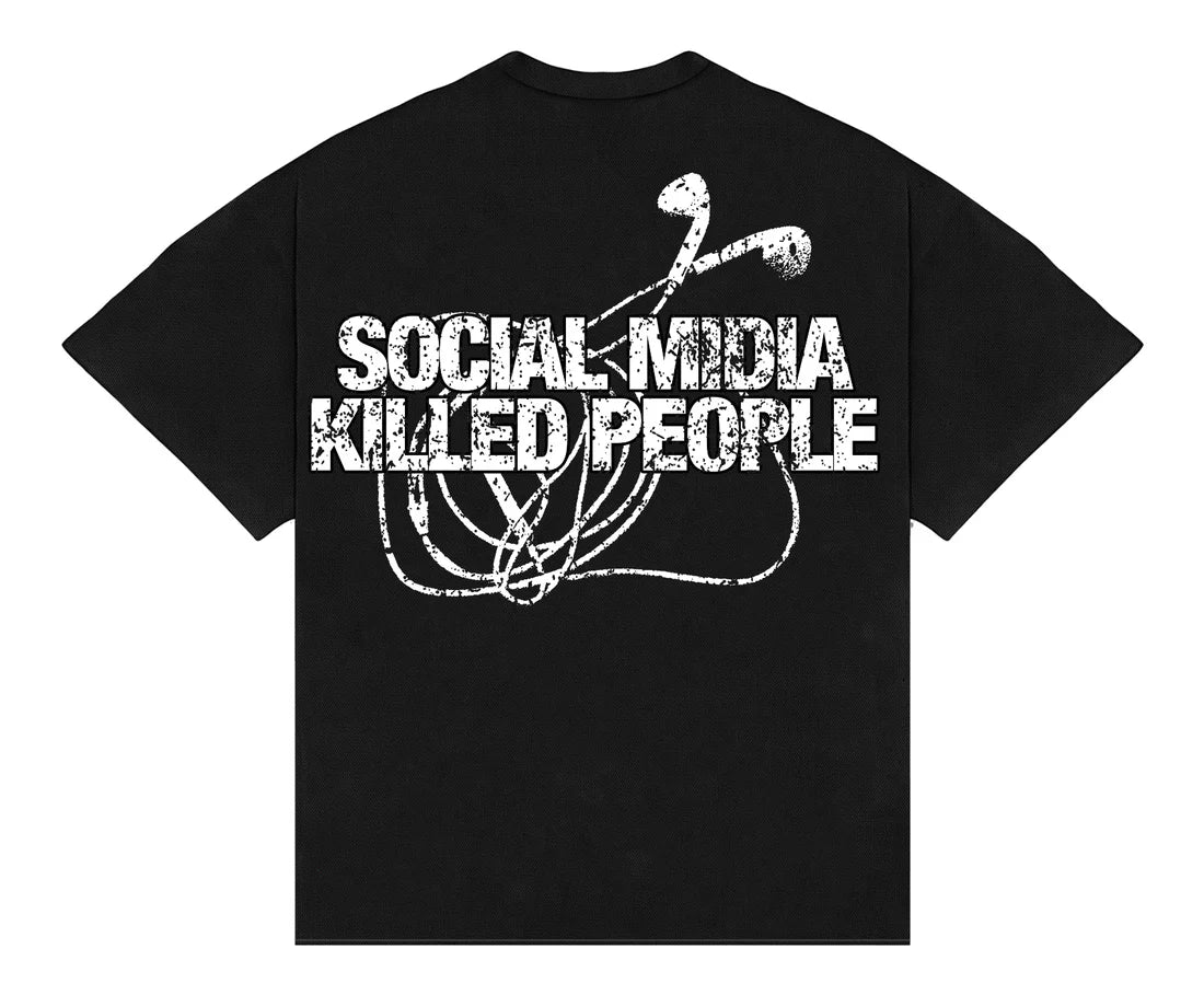 Camisa Social mídia Killed people