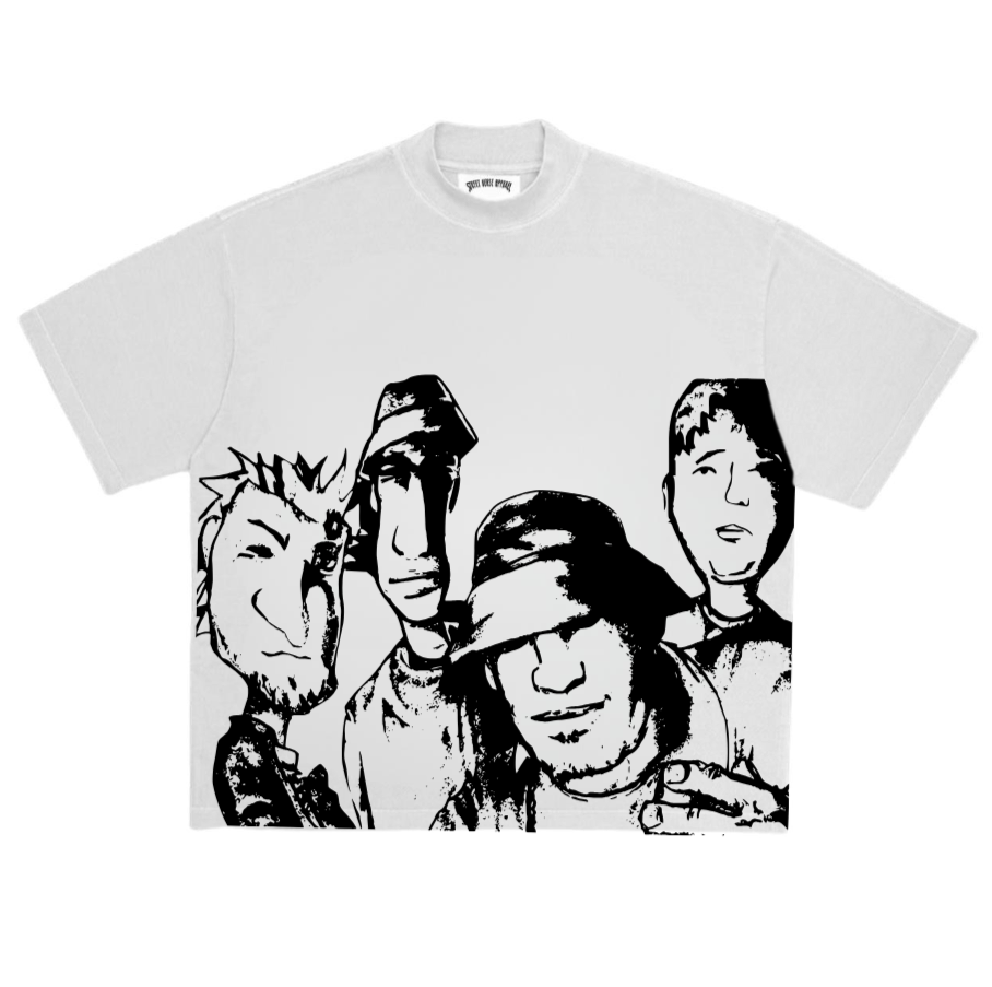 Camisa Banda Charlie brown Jr.