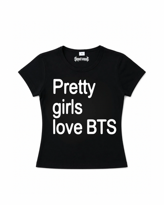 Baby look pretty girls love BTS