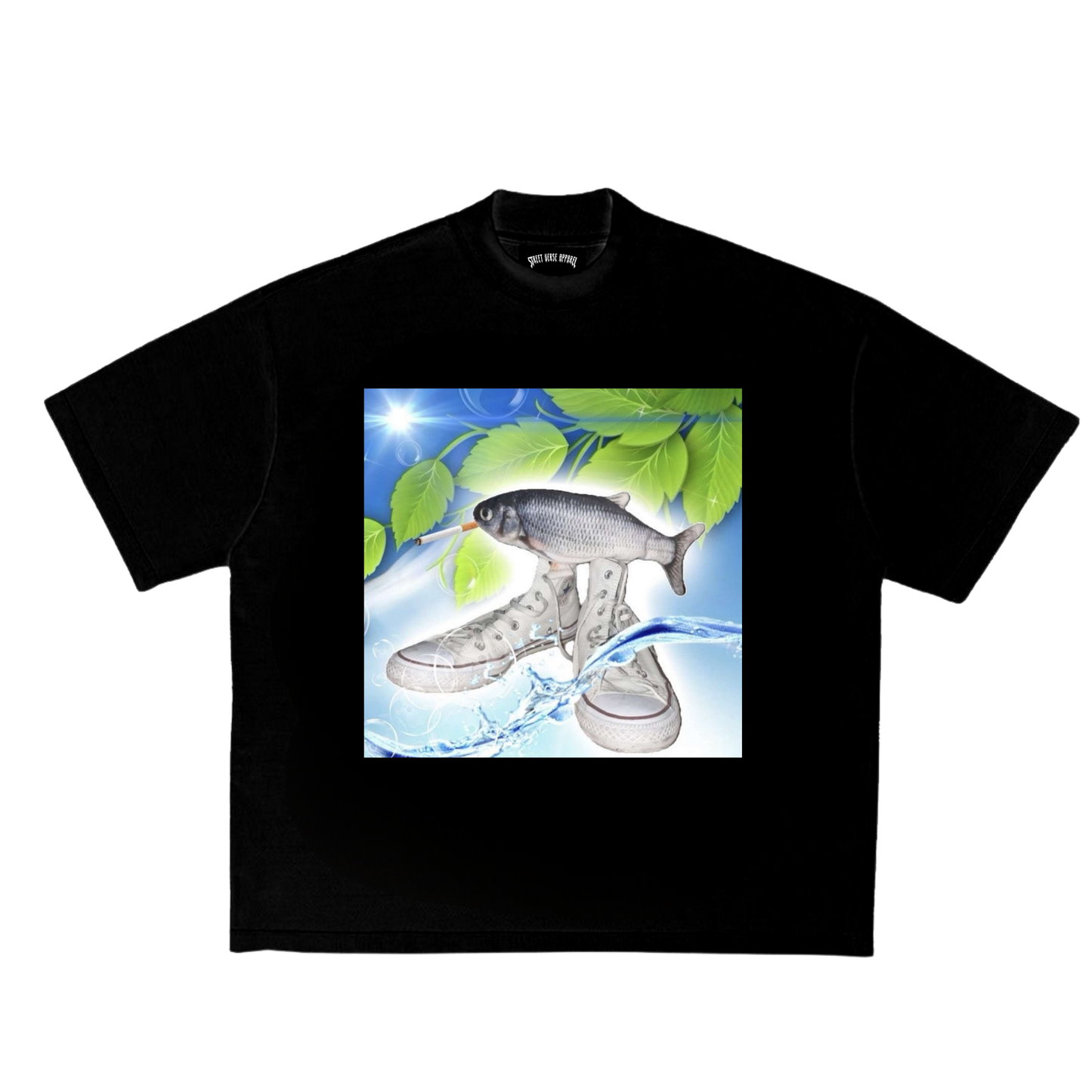 Camisa Fish big feet