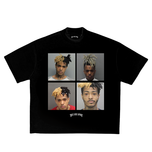 Camisa Xxxtentacion mugshot