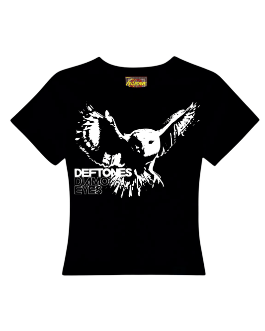 Camisa baby look Deftones