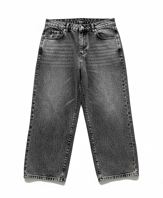 Calça Baggy Feel estonada cinza