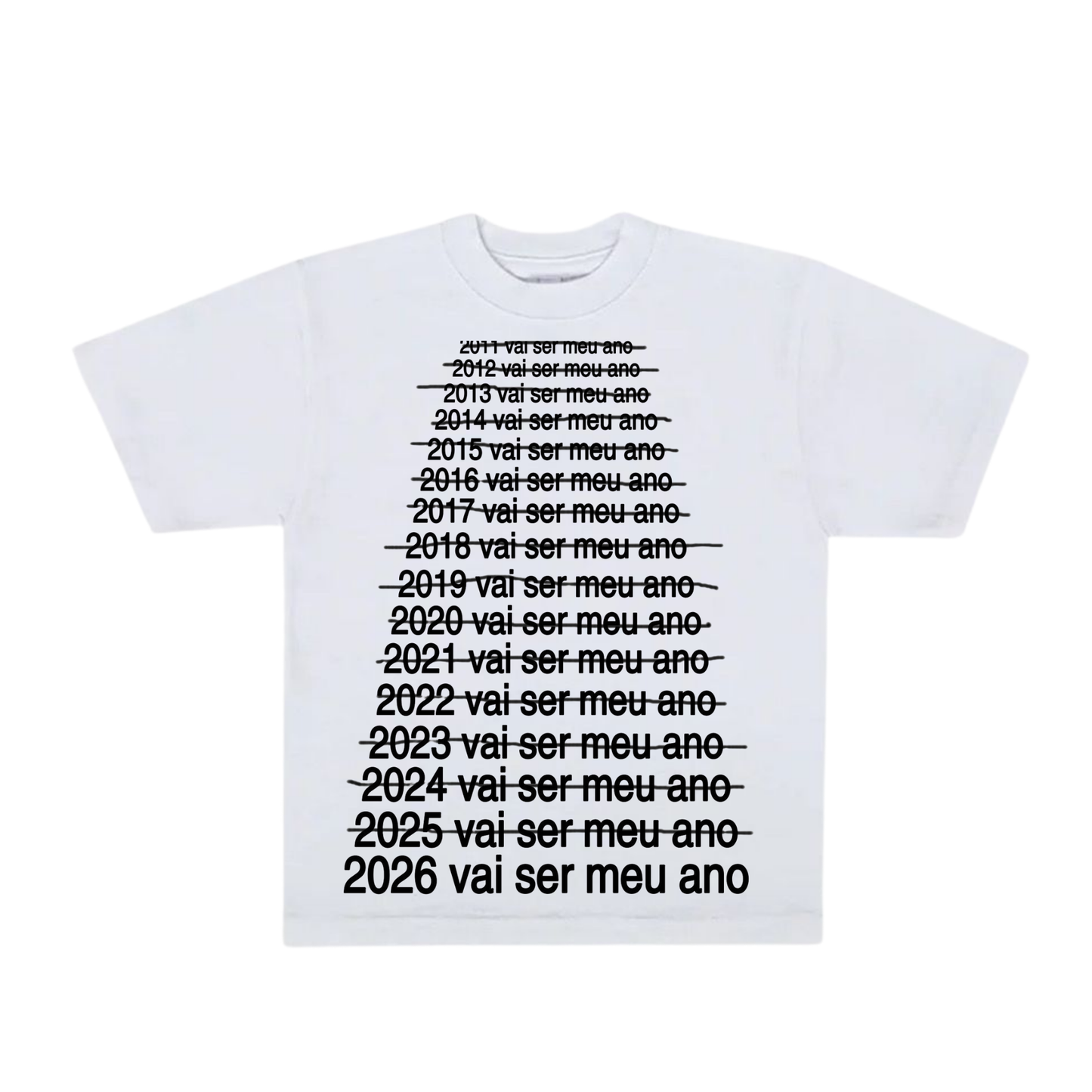 Camisa 2026 vai ser meu ano