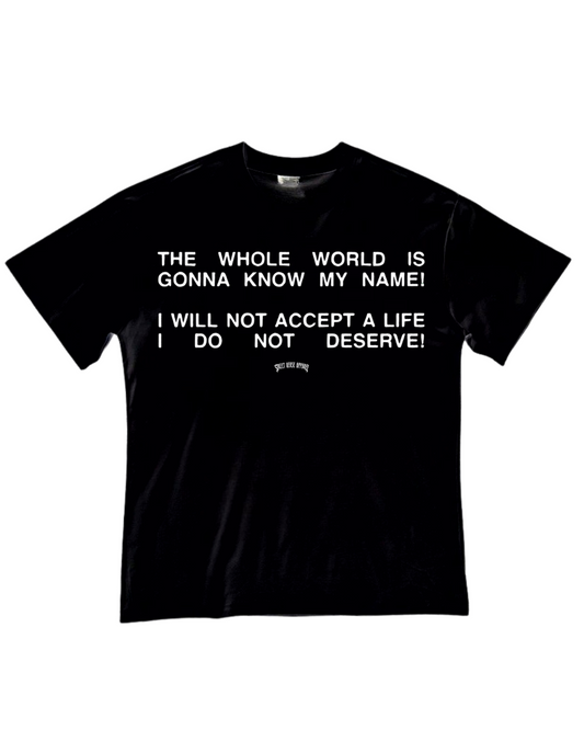 Camisa the whole world