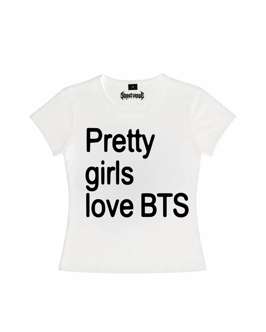 Baby look pretty girls love BTS