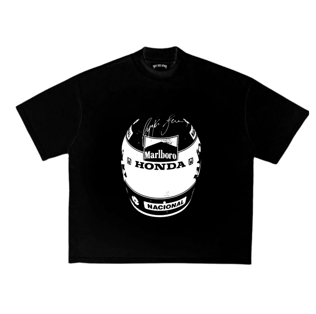 Camisa capacete Ayton Senna