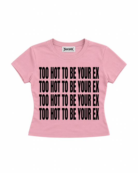 Baby look top hot to be your ex