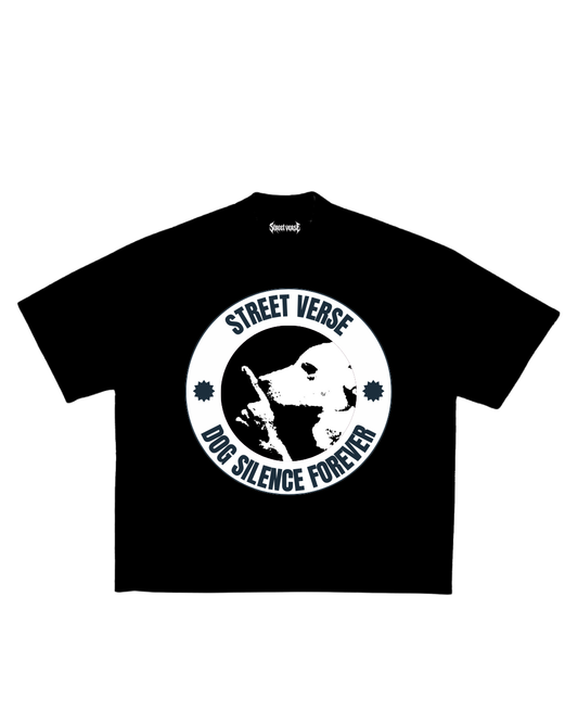 Camisa dog silence forever