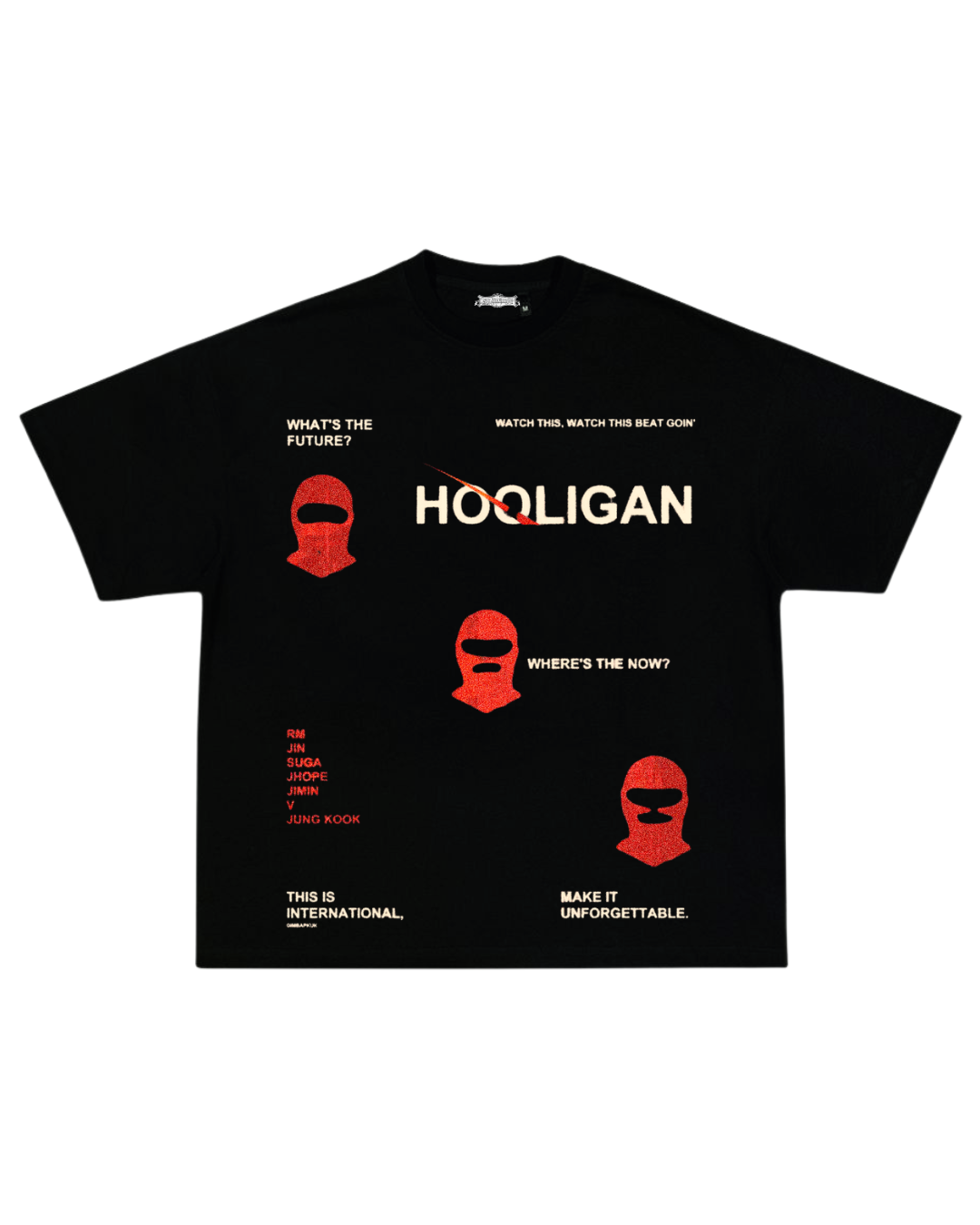 Camisa BTS HOOLIGAN