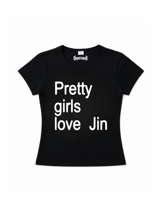 Baby look pretty girls love Jin