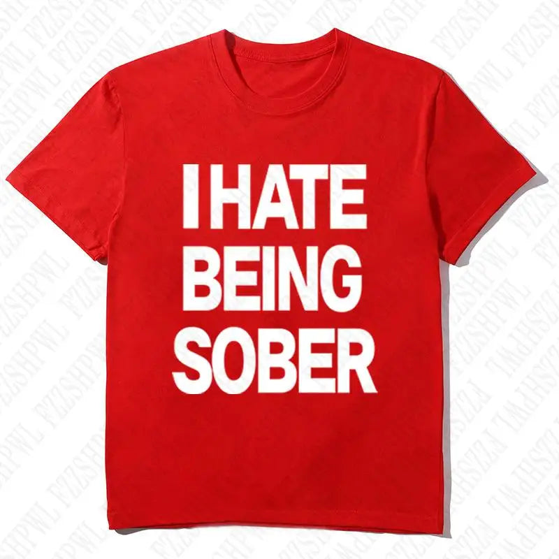 Camisa I hate being sober