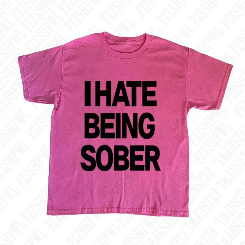 Camisa I hate being sober