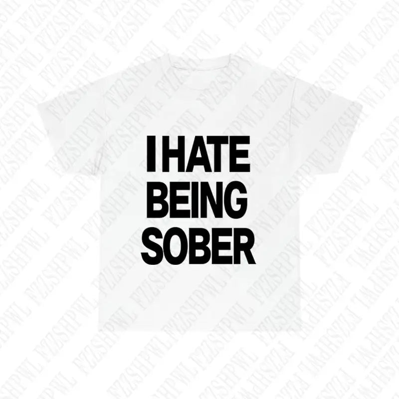 Camisa I hate being sober