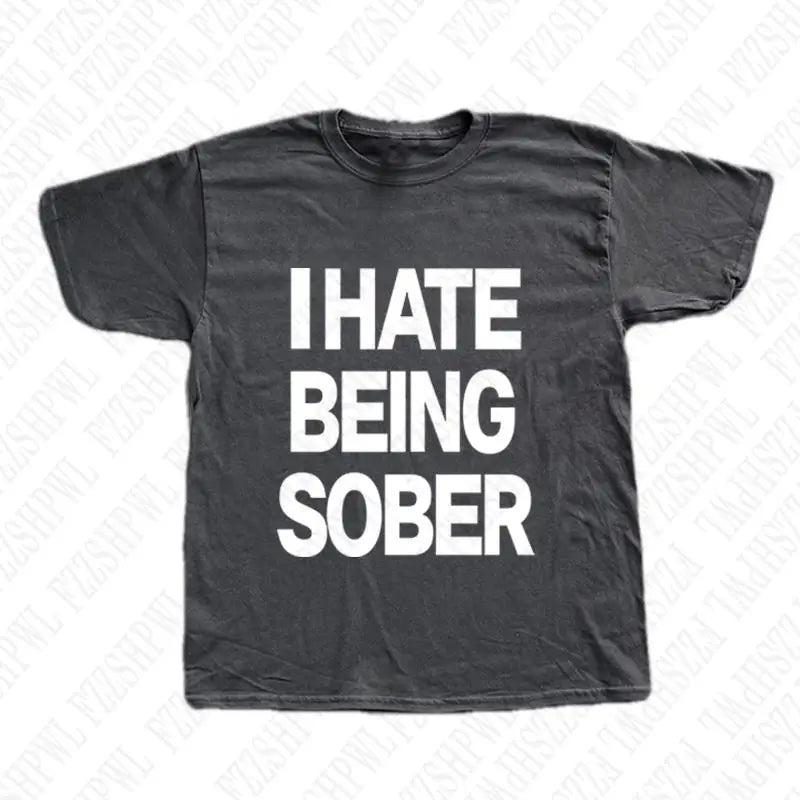 Camisa I hate being sober