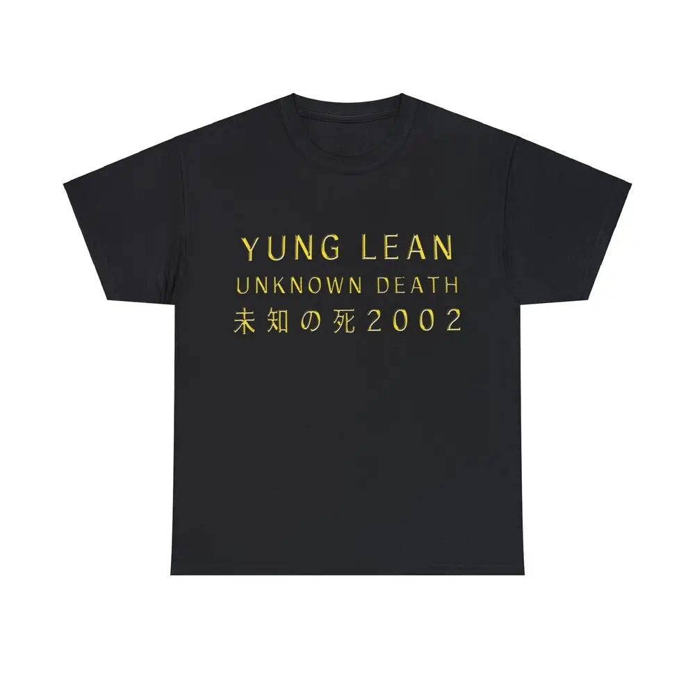 Yung Lean Unknown Death 2002 Album Tour T-Shirt