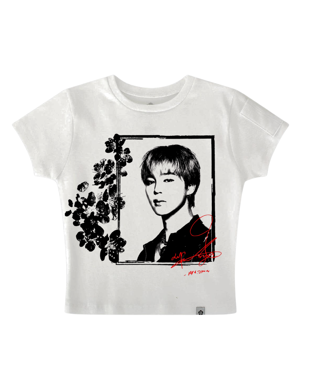 Camisa baby look Jimin
